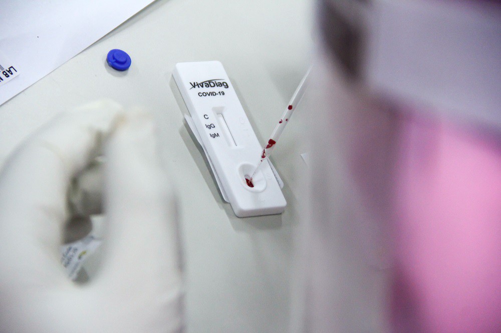 rapid test di klinik kecantikan