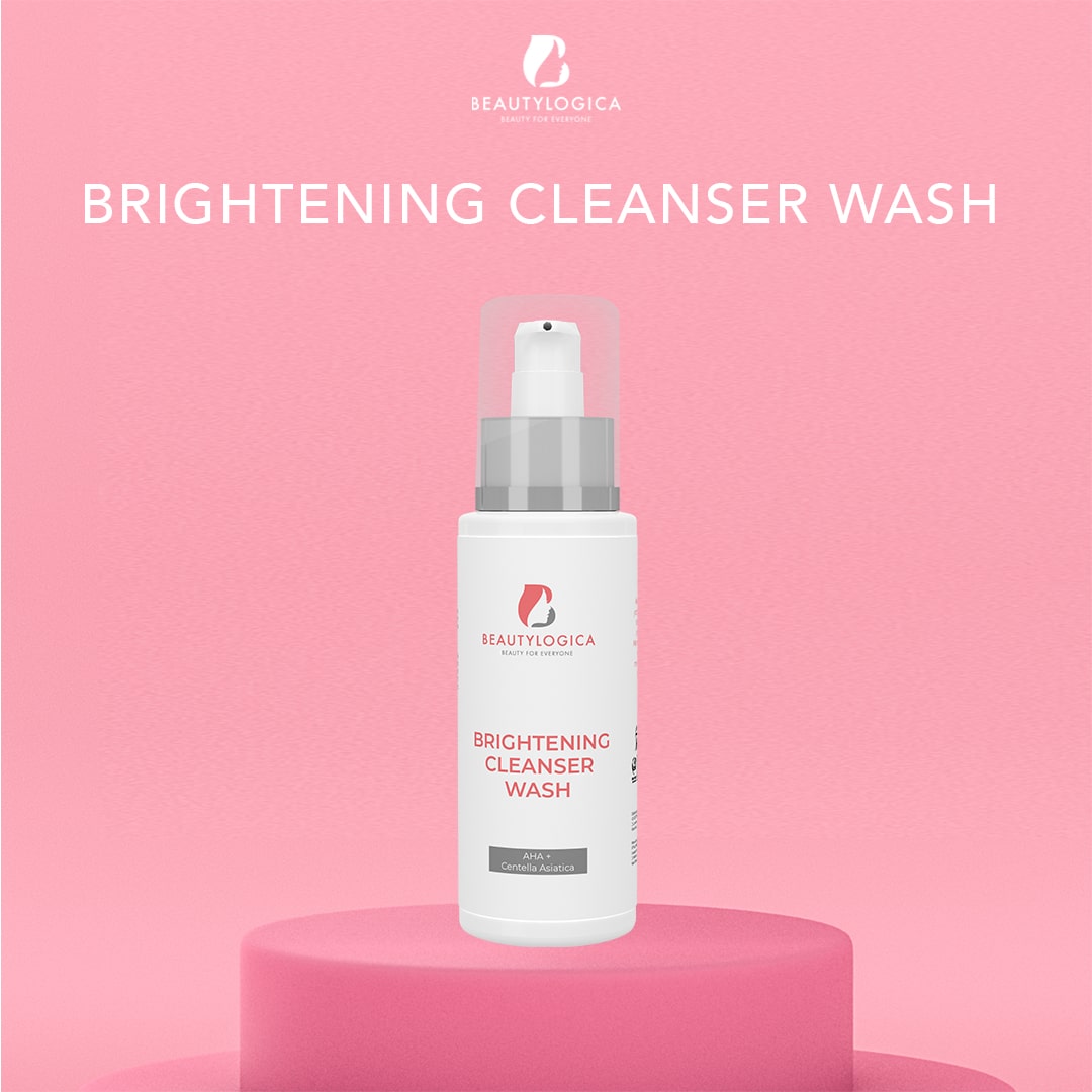 BRIGHTENING CLEANSER WASH - SABUN PEMBERSIH UNTUK MENCERAHKAN WAJAH