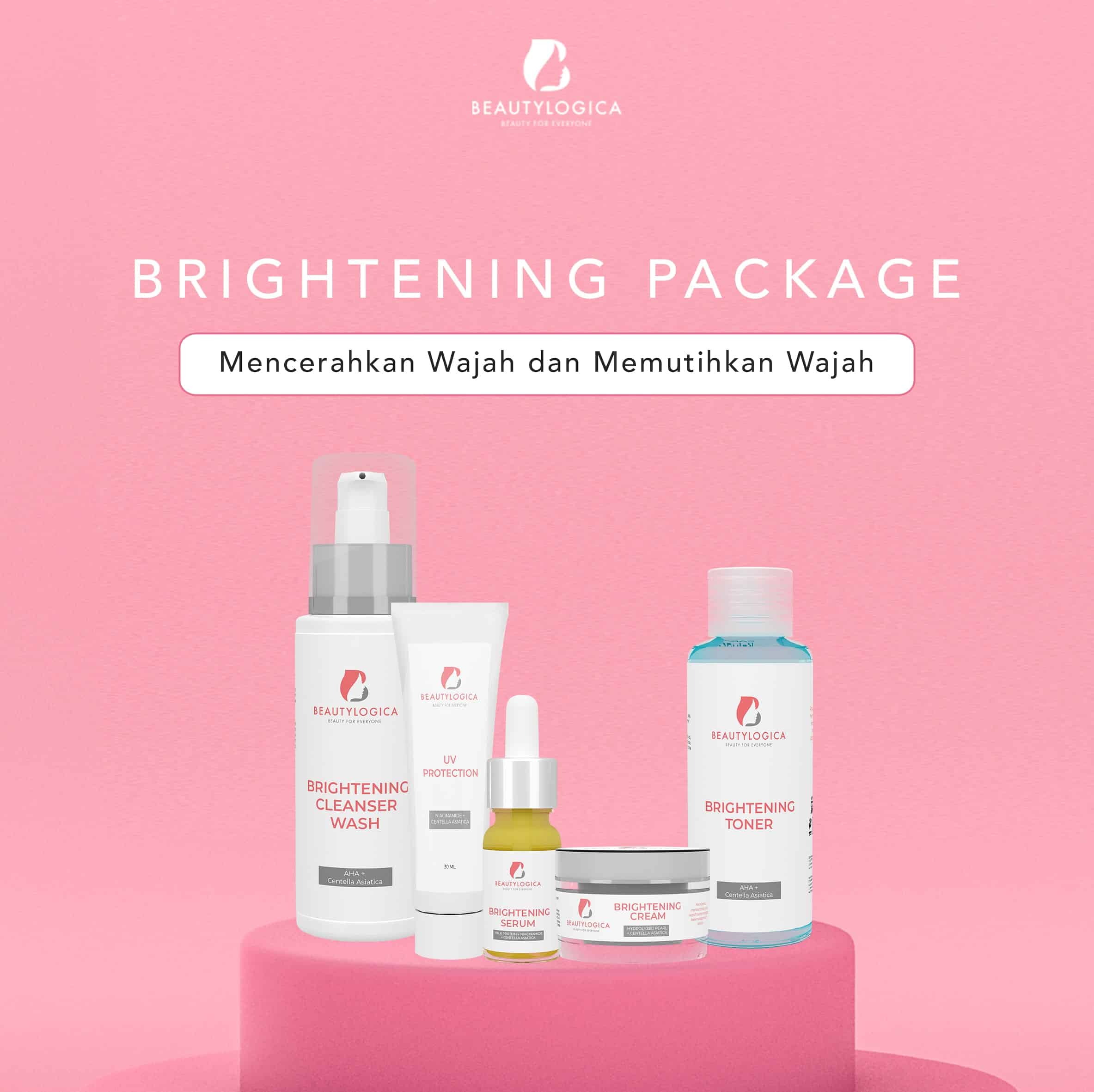 BRIGHTENING PACKAGE - PAKET SKINCARE PENCERAH WAJAH